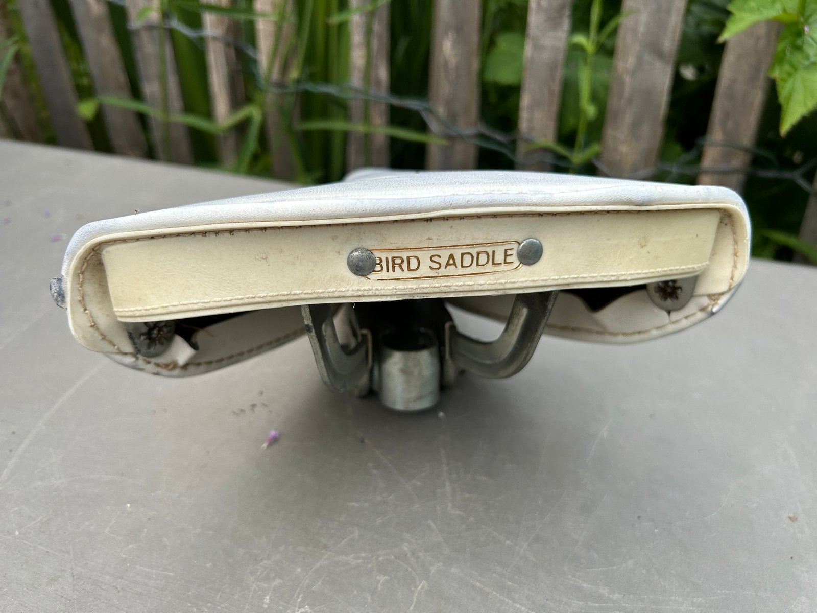 Vintage Bird Saddle Zadel voor Raleigh Twenty Fiets, Ophalen, Gebruikt, Overige materialen, Zadel