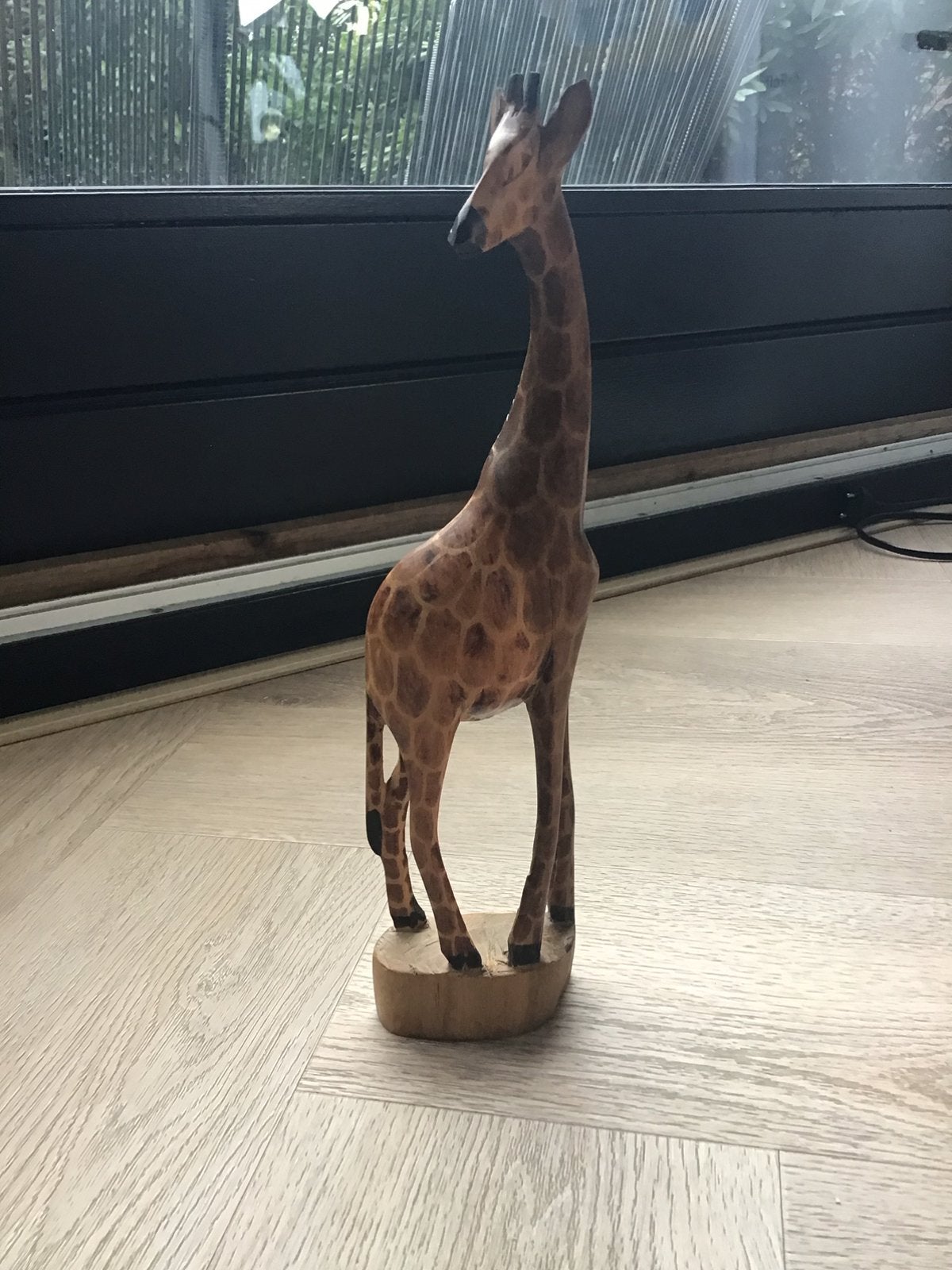 Een beeldje van een giraf 30 centimeter hoog is die, Ophalen of Verzenden, Zo goed als nieuw, Hond of Kat, Beeldje of Figuurtje