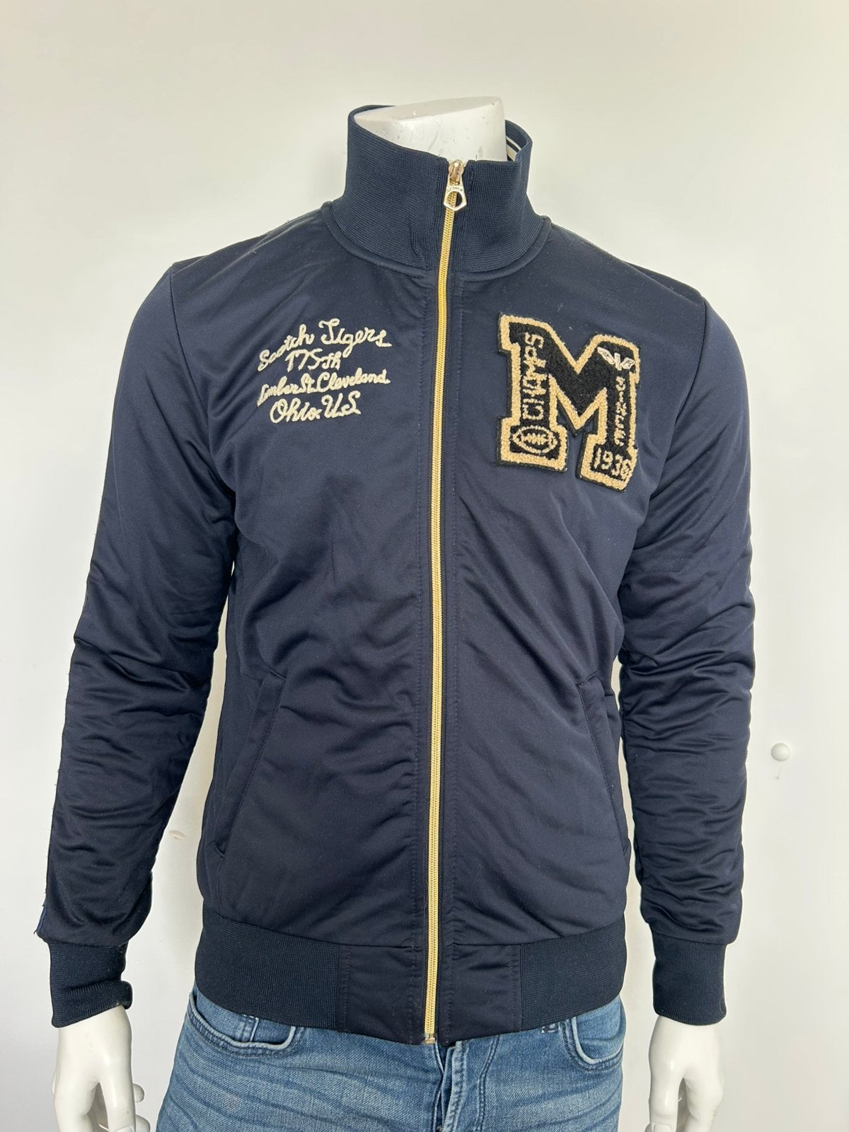 Scotch & Soda jas maat M, Ophalen of Verzenden, Zo goed als nieuw, Maat 52/54 (L), Blauw