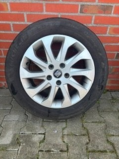 Velgen Seat Leon 205/55/16, Auto-onderdelen, Banden en Velgen, Ophalen, Gebruikt, 16 inch, Banden en Velgen
