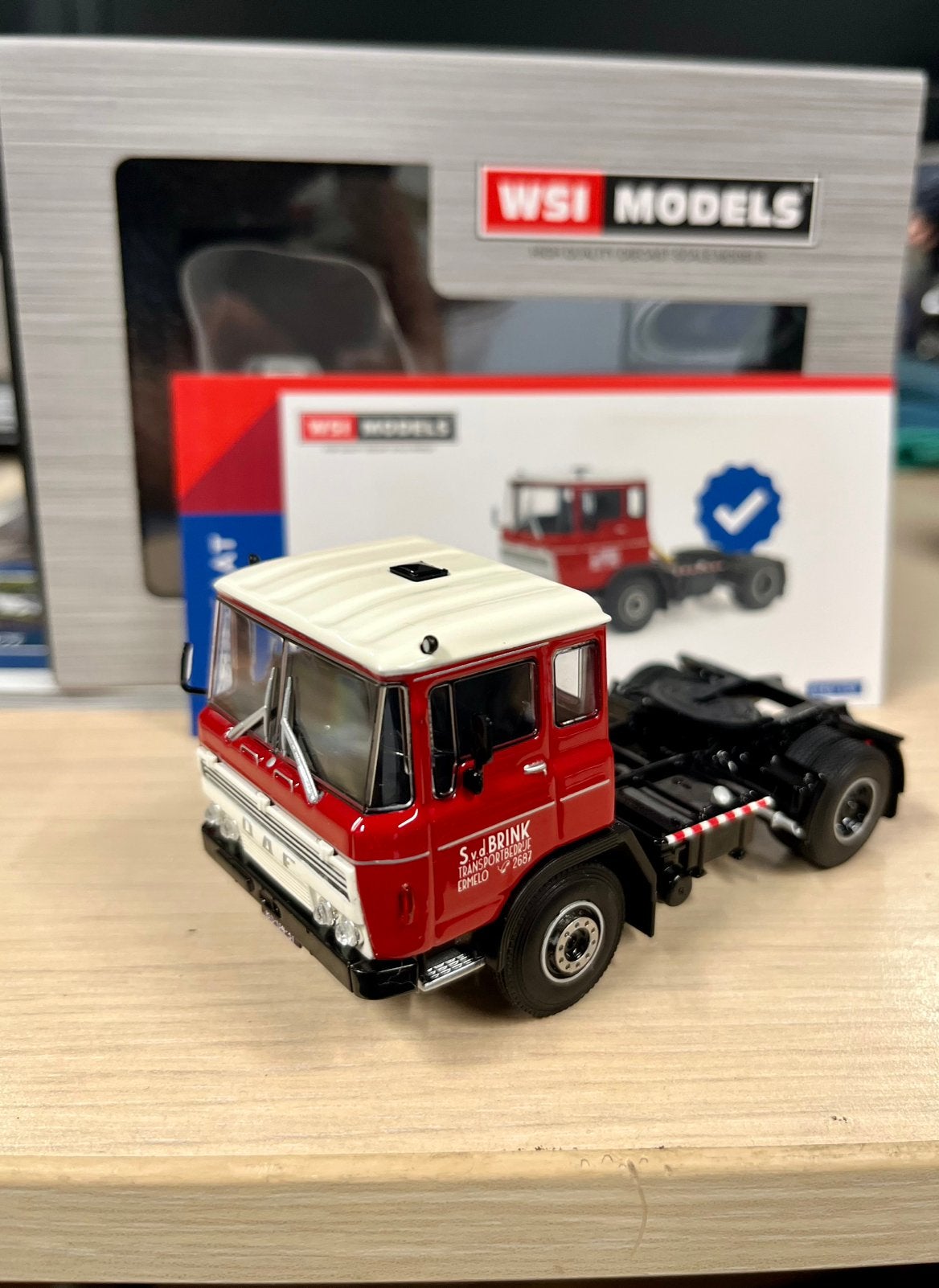 St vd Brink DAF 2600 1:50, Hobby en Vrije tijd, Modelauto's | 1:50, St vd Brink, Nieuw, Tolweg 15 Ermelo, Ophalen of Verzenden