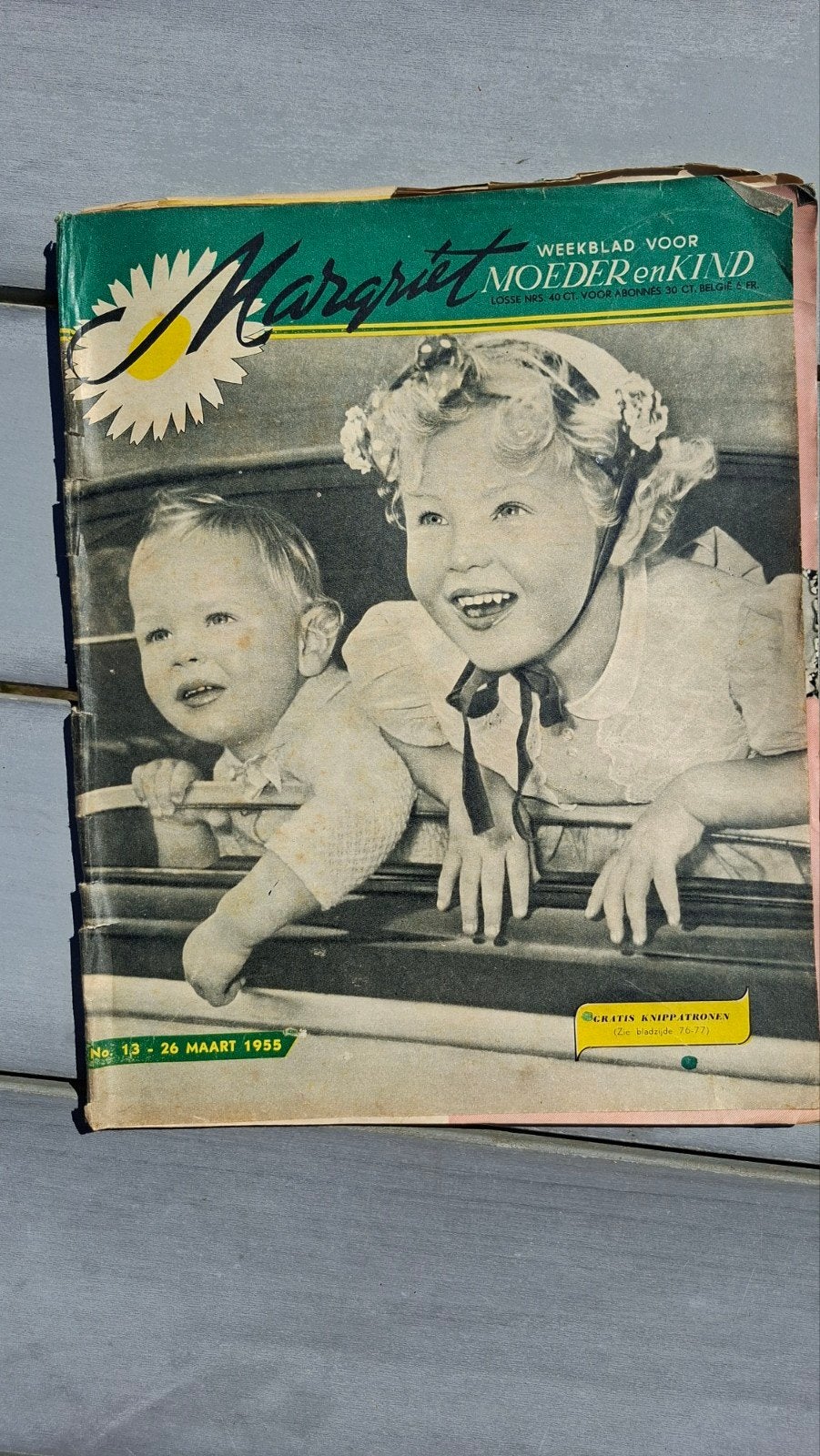 Margriet 16 weekbladen 1955, Boeken, Ophalen of Verzenden, Gelezen, Damesbladen