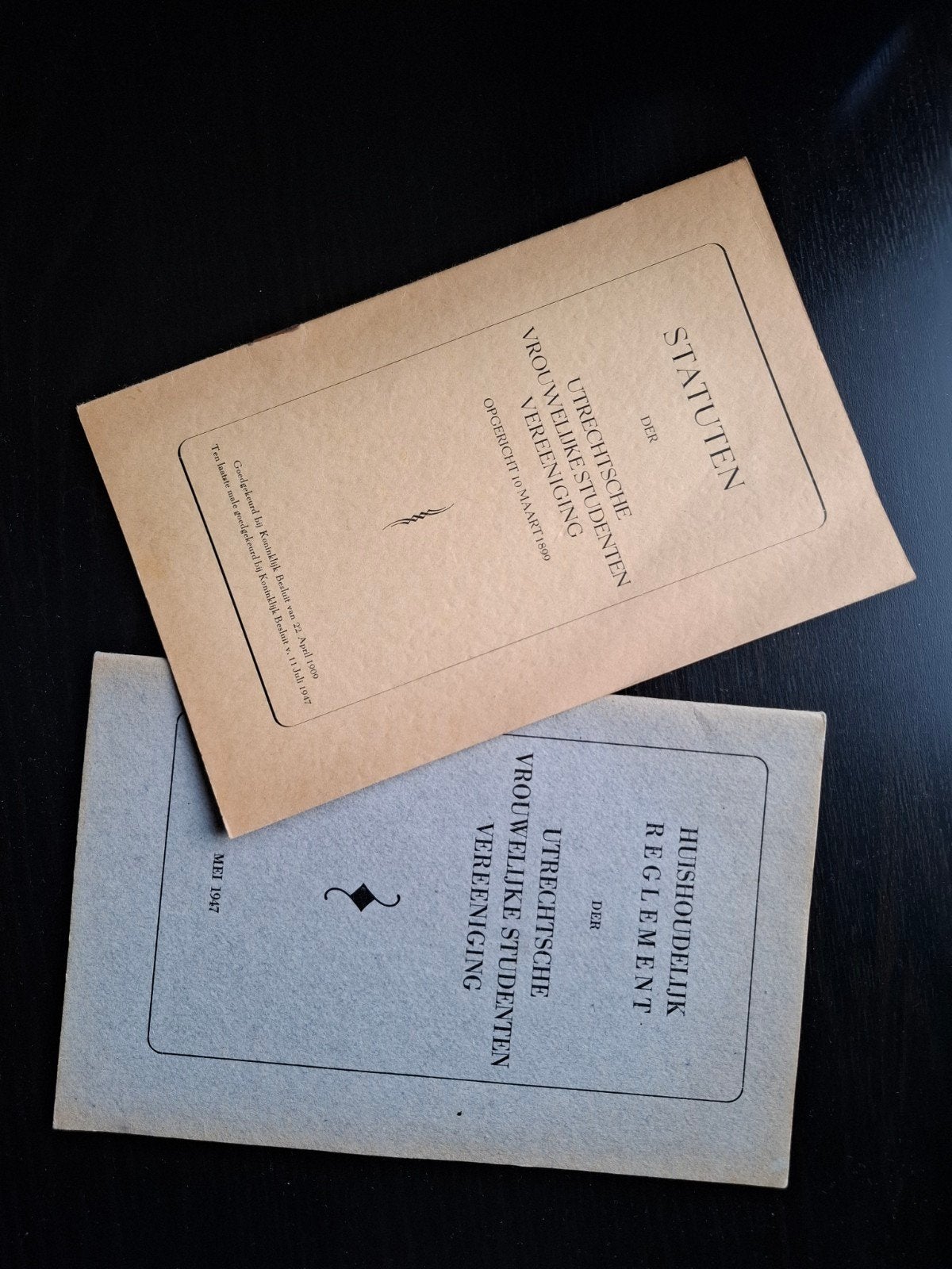 Statuten & Huishoudelijk Reglement UVSV, Gelezen, Ophalen of Verzenden, WO, Gamma