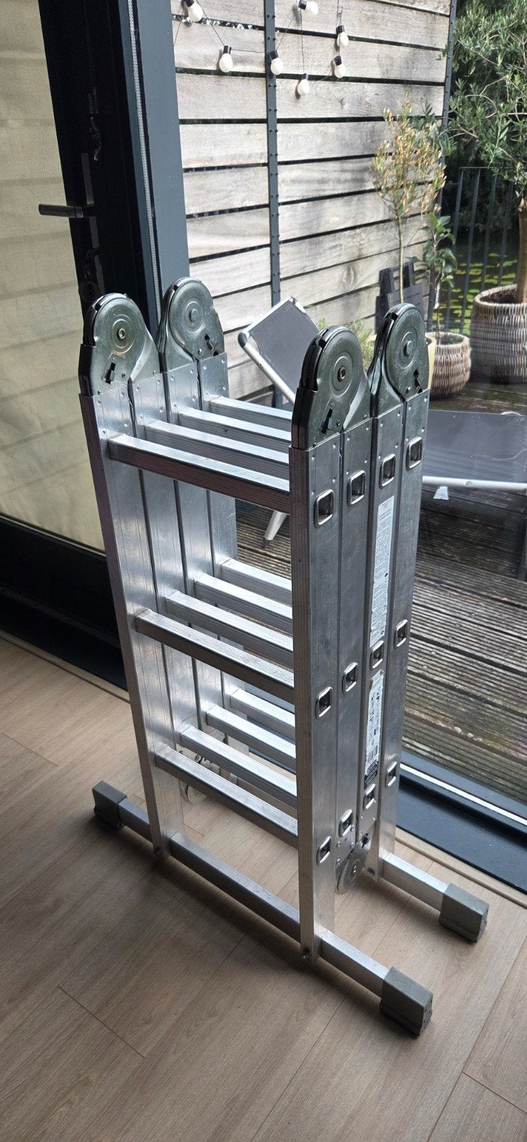 Excelsior Vouwladder, Doe-het-zelf en Verbouw, Ladders en Trappen, Ophalen of Verzenden, 2 tot 4 meter