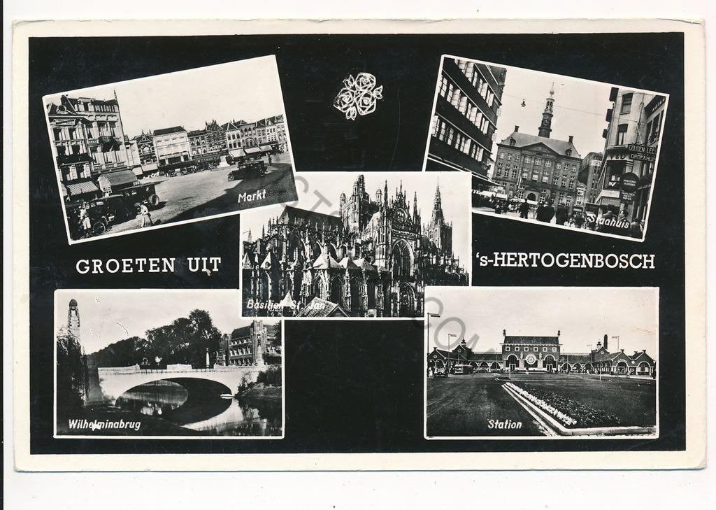 Den Bosch [003-6096, Ophalen of Verzenden, 1960 tot 1980, Gelopen, Noord-Brabant