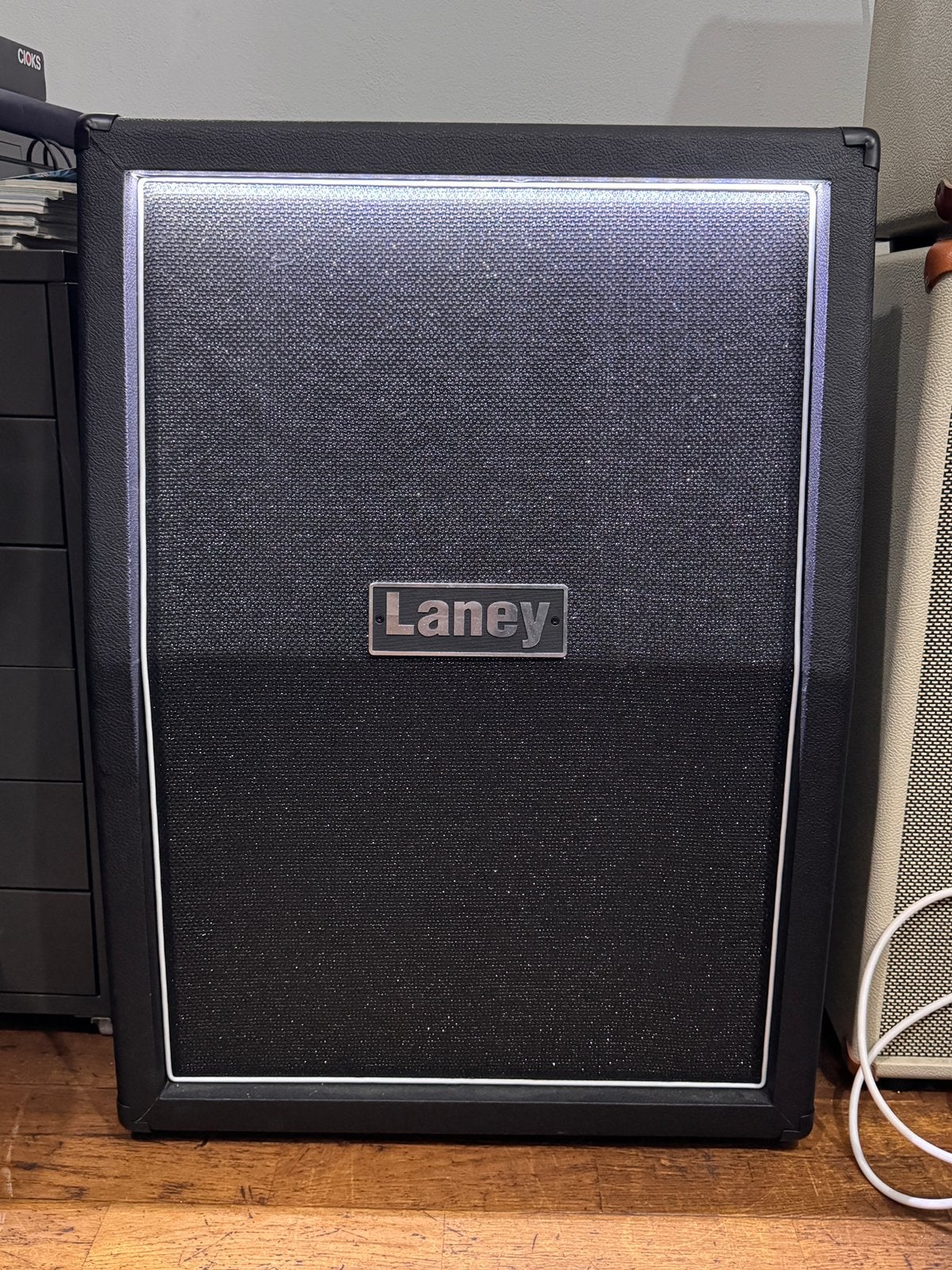 Laney LFR-212 2x12 inch 800 W actief gitaar cabinet, Ophalen, Zo goed als nieuw, 100 watt of meer