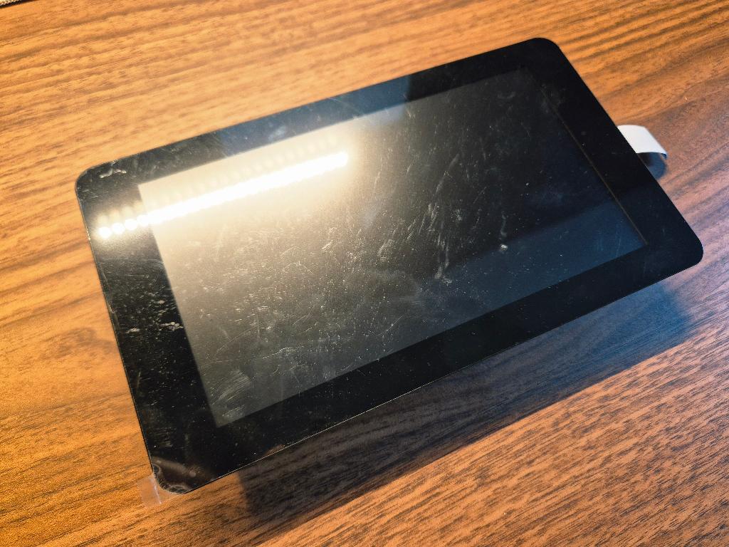 Raspberry Pi Touch Display Displaymodule met beschermfolie, Ophalen of Verzenden, Gebruikt