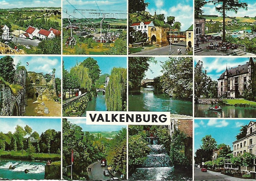 Valkenburg- -12-luik., Verzenden, 1960 tot 1980, Gelopen, Limburg