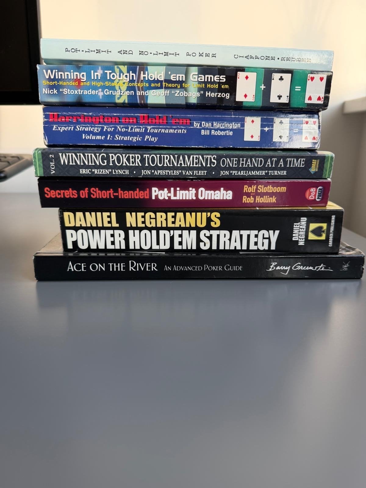 Collectie Pokerboeken - Strategie en Tips, Ophalen, Gelezen, Amerika