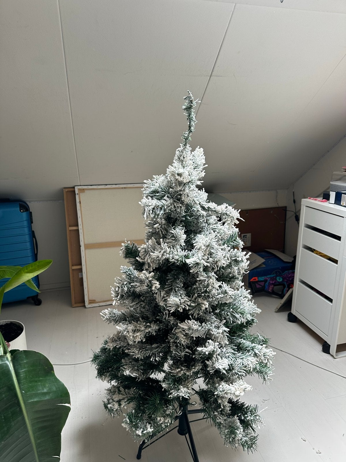 Kunstkerstboom nepsneeuw, Diversen, Ophalen, Nieuw