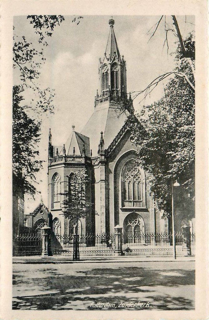 388-208-033 Rotterdam Zuiderkerk, Verzenden, Voor 1920, Zuid-Holland