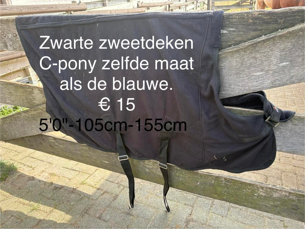 Zweetdekens c-pony, Dieren en Toebehoren, Ophalen of Verzenden, Gebruikt, Deken