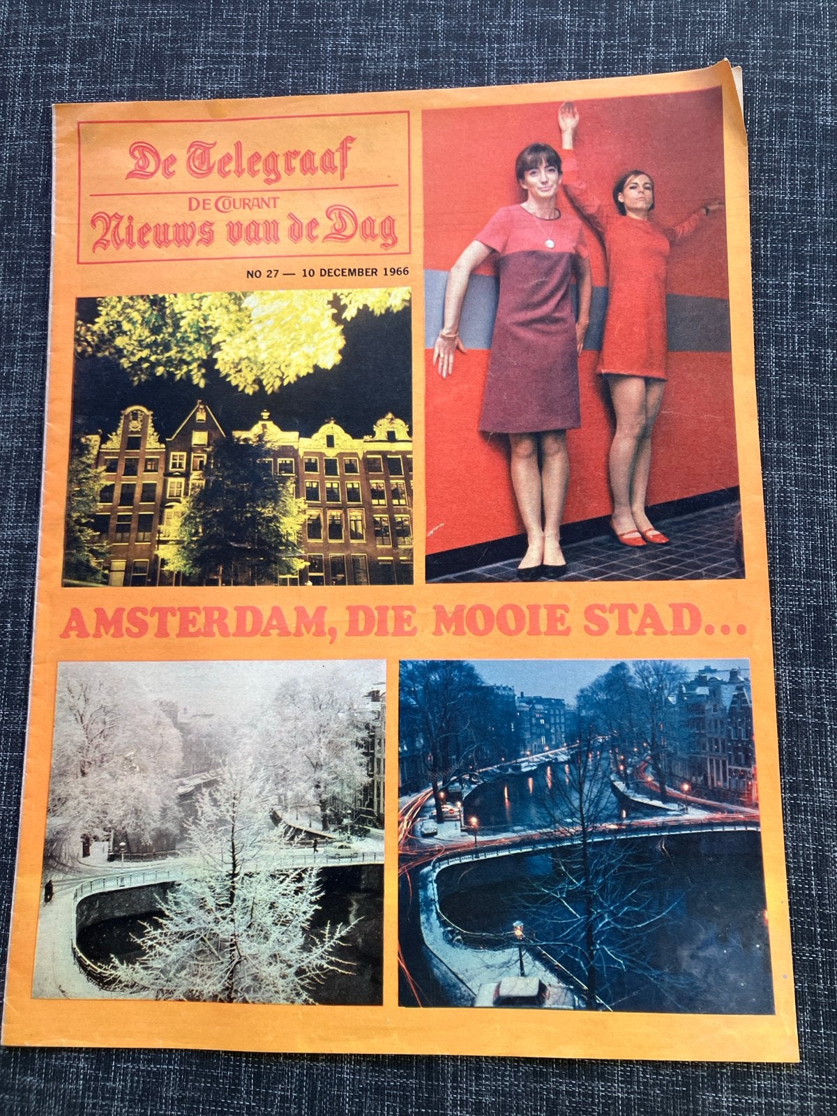 De Telegraaf De Courant Nieuws van de Dag - 10 december 1966, Ophalen of Verzenden, 1960 tot 1980, Krant