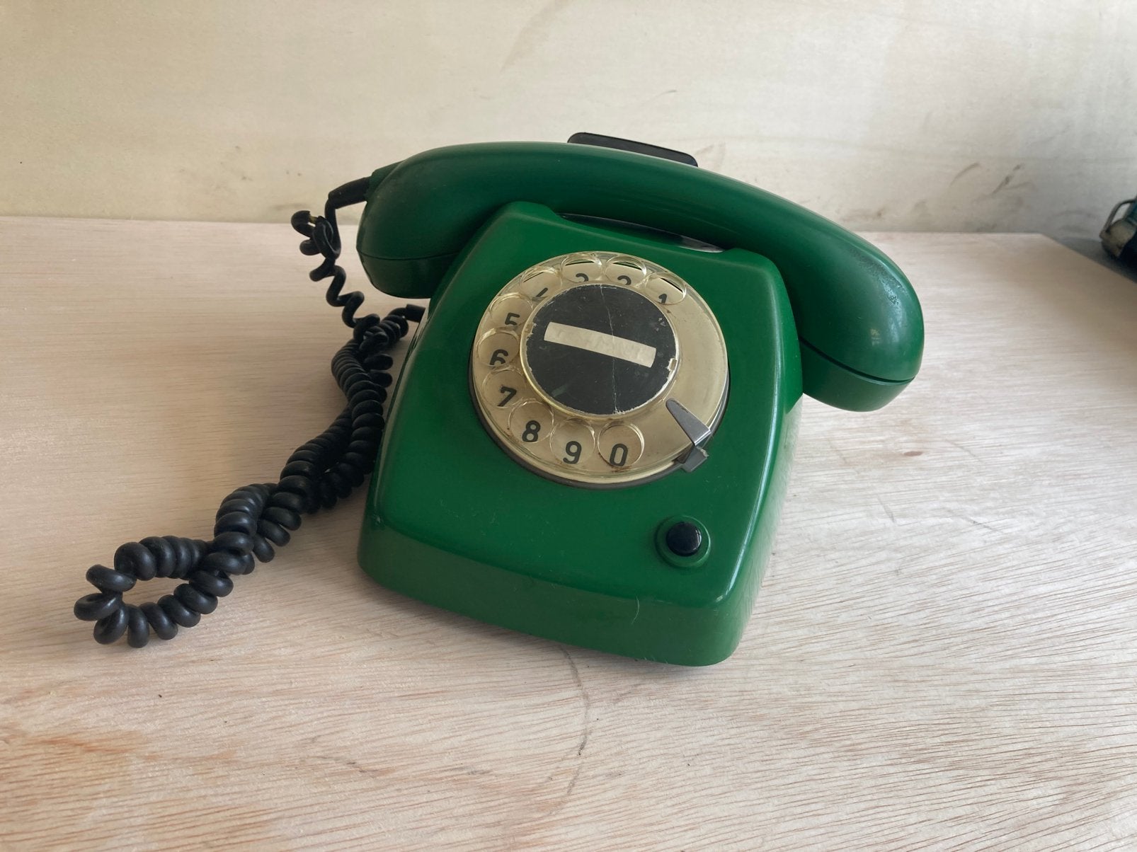 PTT T65 de luxe SMARAGD, Ophalen of Verzenden, Gebruikt, Met draaischijf