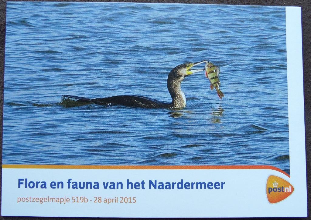 Postzegelmapje 519b - Flora en Fauna Naardermeer, Ophalen of Verzenden, Postfris
