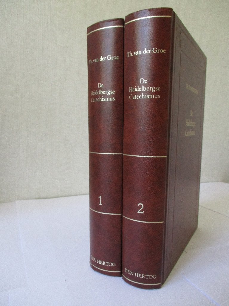 Th. van der Groe: De Heidelbergse Catechismus. (2 delen)., Christendom | Protestants, Ophalen of Verzenden, Zo goed als nieuw