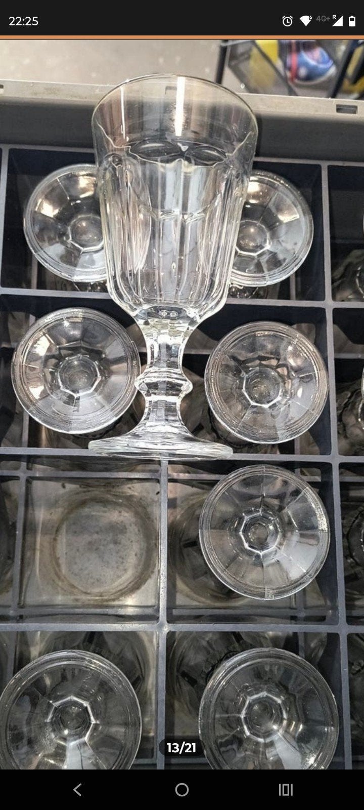 Diverse horeca-uitzet: servies, glazen, bestek en tafels, Ophalen, Gebruikt, Glas, Bord(en)