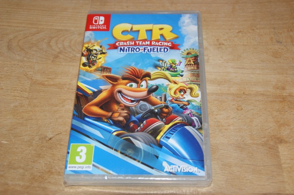 Crash Team Racing Nitro-Fueled (Switch) NIEUW in seal