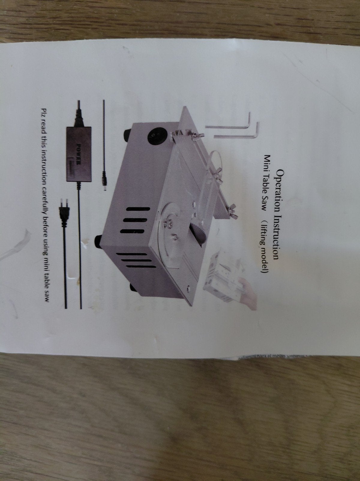 Mini Tafelzaag - Compact en Nauwkeurig, Doe-het-zelf en Verbouw, Minder dan 30 mm, Onbekend, Overige typen, Ophalen of Verzenden