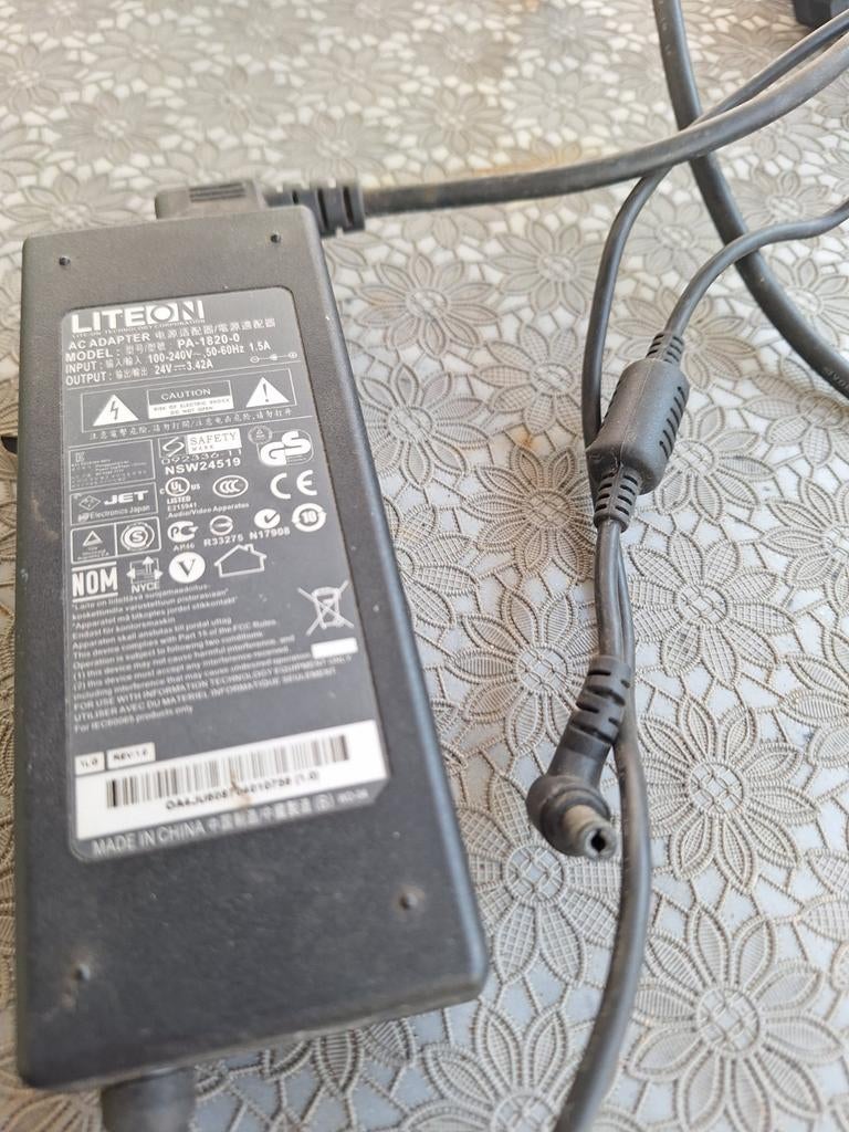 24V Lader voor Sachs Electra 2 E-bike (LITEON PA-1820-0), Ophalen of Verzenden, Gebruikt