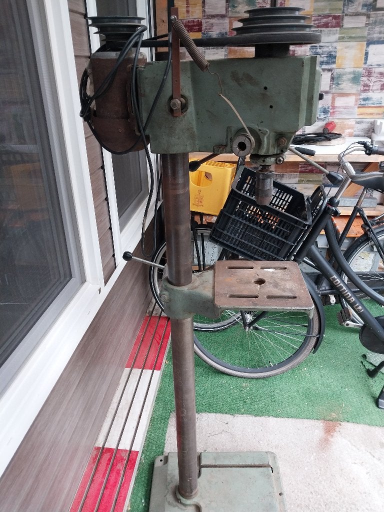 boor kolom 160, Doe-het-zelf en Verbouw, Gebruikt, Ophalen of Verzenden, Klopboormechanisme, Minder dan 400 watt