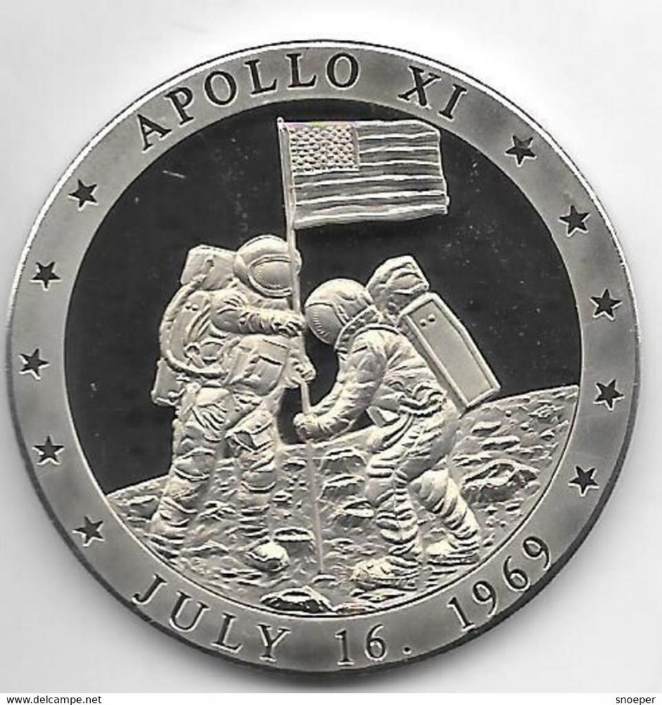 usa medaille appolo XI 1969 40 mm proof, Verzenden, Noord-Amerika, Losse munt