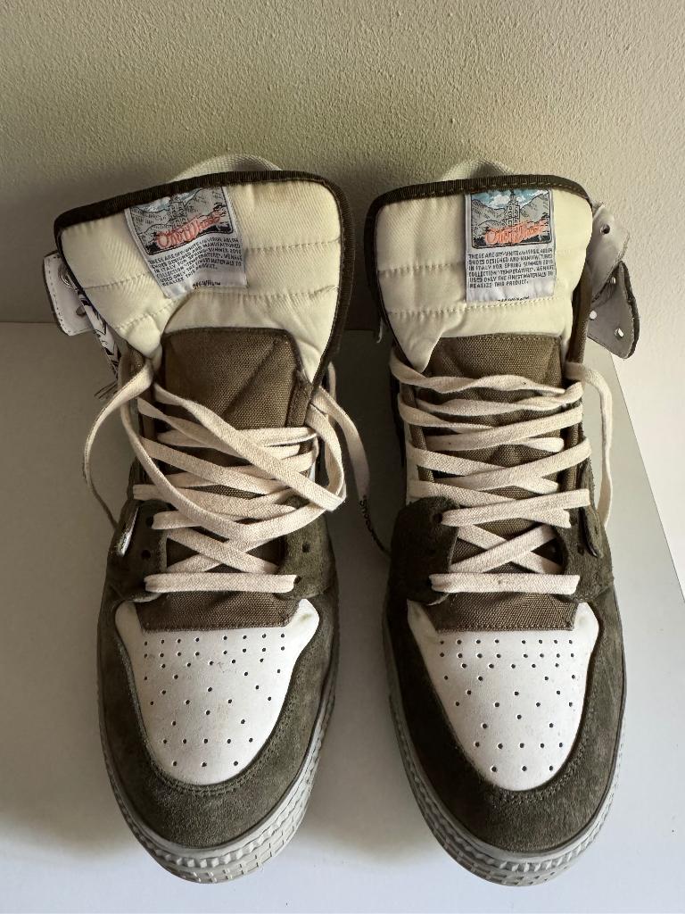 Off White sneaker maat 45, Overige kleuren, Ophalen of Verzenden, Zo goed als nieuw, Off white