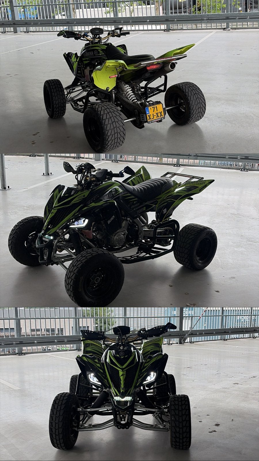 Yamaha Raptor 700R, 1 cilinder, Meer dan 35 kW