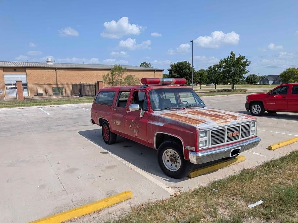 1987 GMC chevrolet suburban Fire Chief, Automaat, Suburban, Achterwielaandrijving, 8 cilinders
