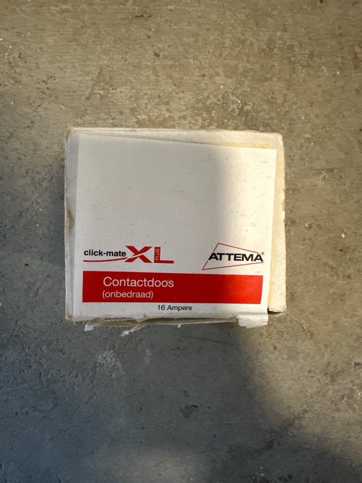 Attema Click-mate XL Contactdoos (onbedraad) 16 Ampere, Ophalen, Nieuw, Stopcontact