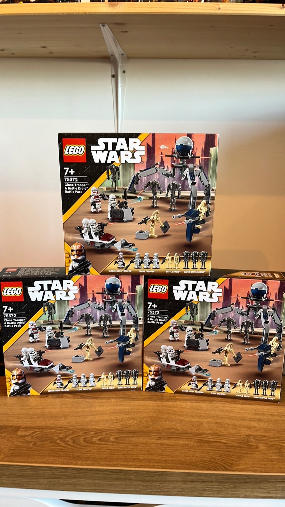 Lego star wars 75372 clone trooper & droid battle pack nieuw, Ophalen of Verzenden, Zo goed als nieuw