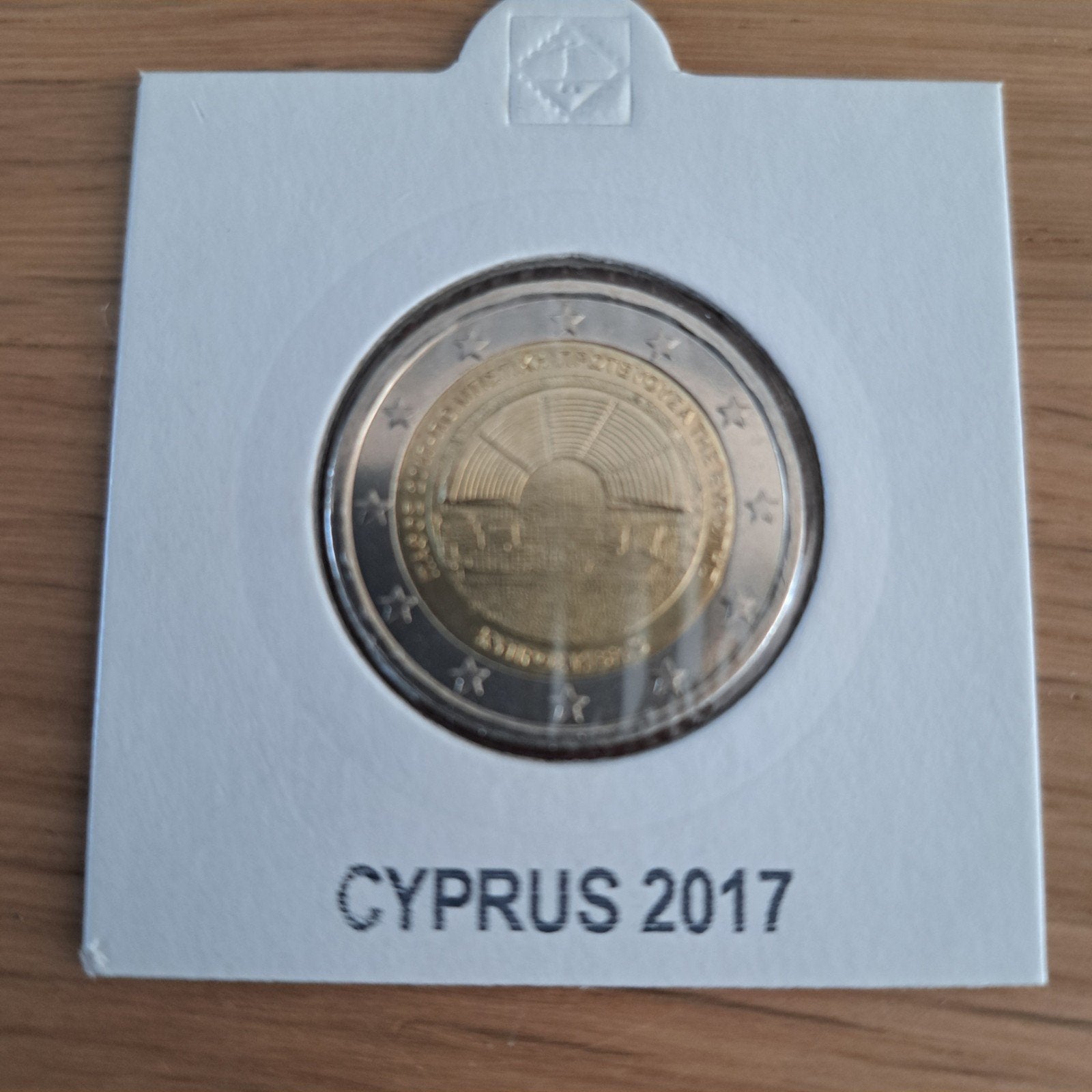 2 Euro Cyprus 2017 Paphos Culturele Hoofdstad unc, Postzegels en Munten, Munten | Europa | Euromunten, Ophalen of Verzenden, Cyprus