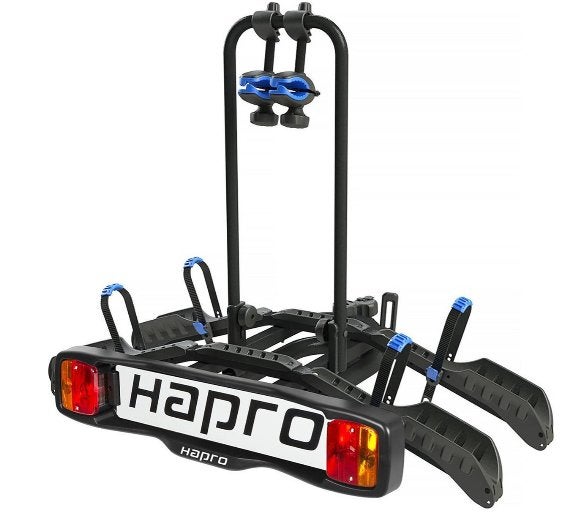 Hapro Atlas Active II - 2 Fietsen - inklapbaar - 7/13Polig, Nieuw, Ophalen of Verzenden, Brede banden, 2 fietsen