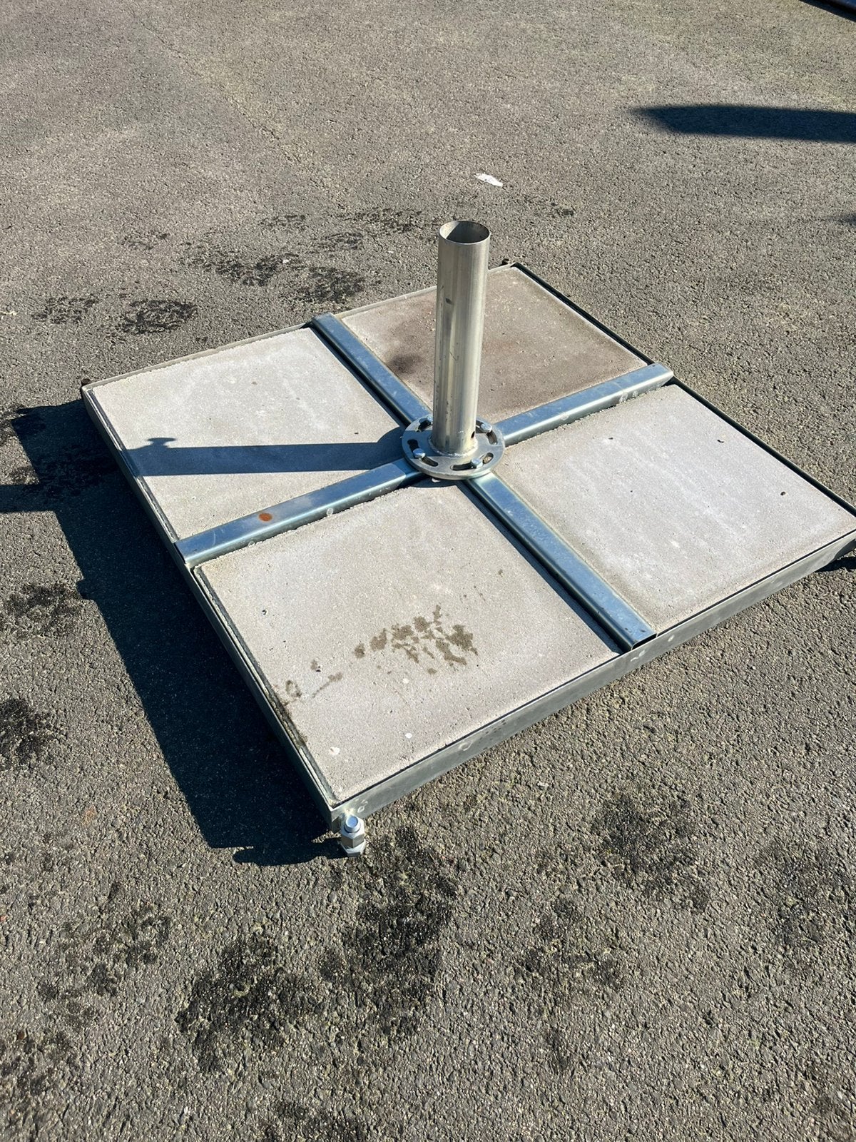 Parasol voeten, Ophalen of Verzenden, Zo goed als nieuw, Minder dan 1 meter, Parasolvoet