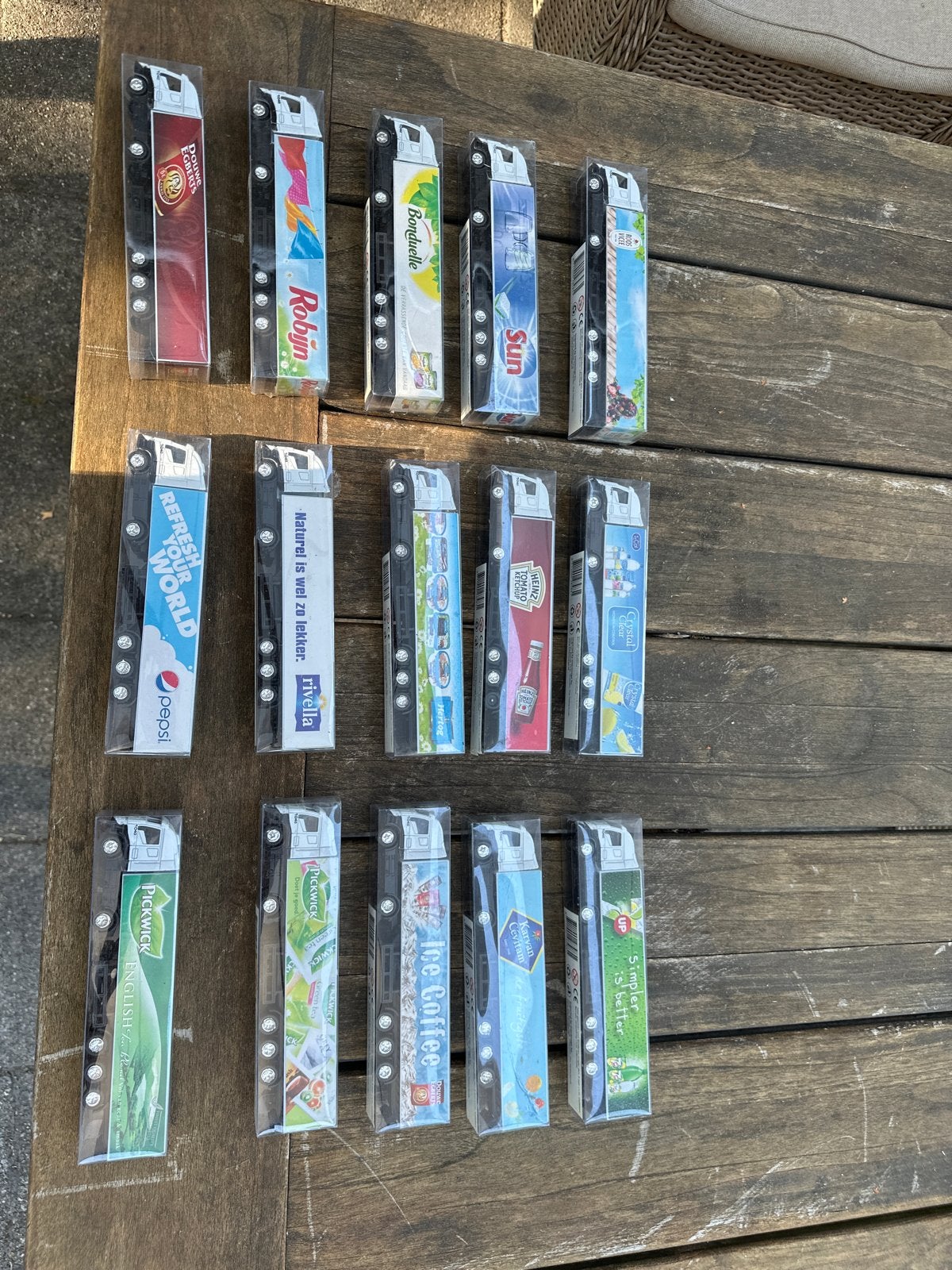 15 x Interimage Iveco Stralis 1:87 reclametrucks – nieuw, Ophalen, Nieuw