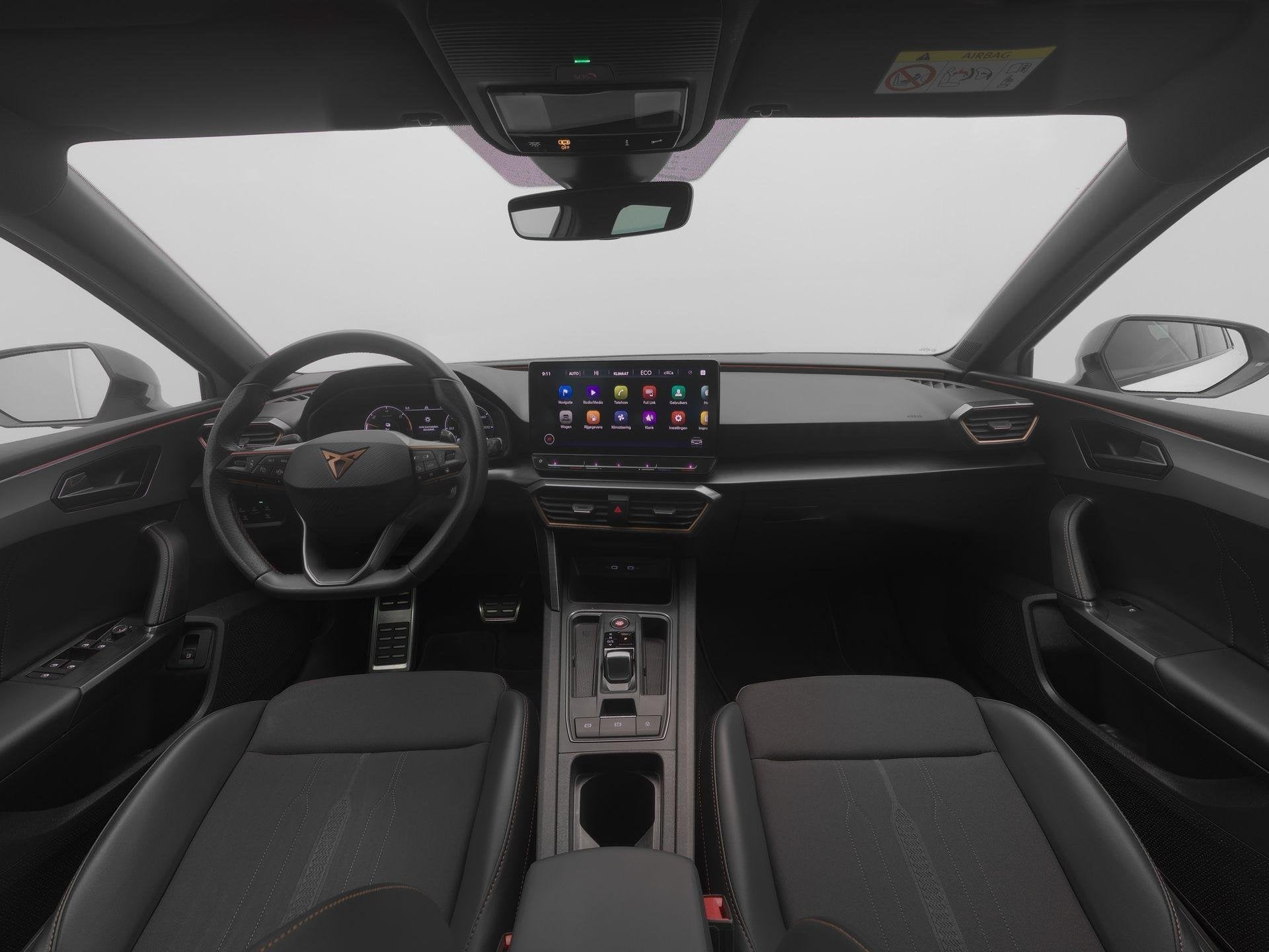 CUPRA Leon Sportstourer 1.4 e-Hybrid 204pk | Trekhaak | Stuu, Auto's, Cupra, Stof, Gebruikt, 4 cilinders, 1589 kg