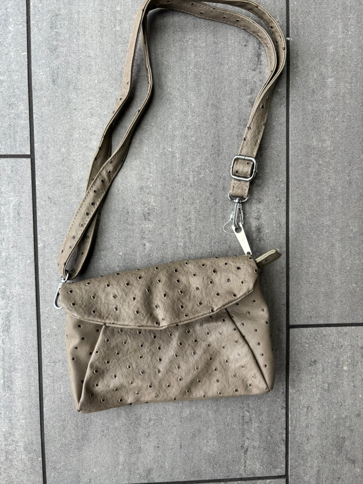 Nieuwe schoudertas merk Mooy, Overige merken, Beige, Nieuw, Ophalen of Verzenden