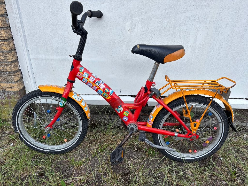kinderfietsje, Ophalen, Terugtraprem, Gebruikt, Onbekend