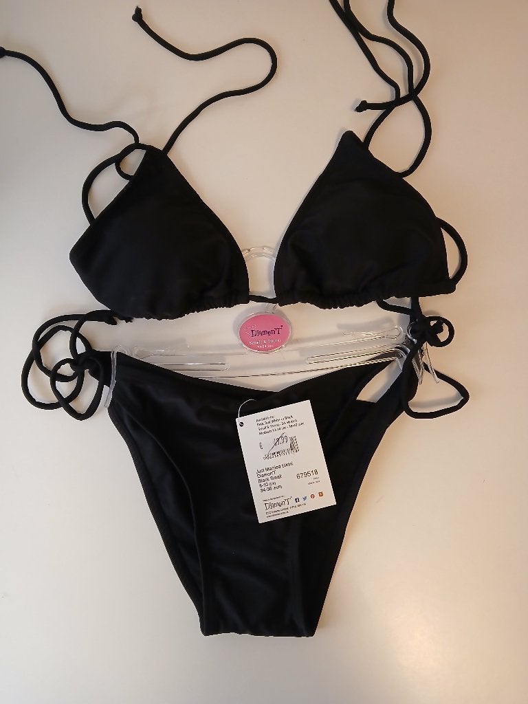 Just Married bikini, Ophalen, Diamon"T, Wit, Nieuw
