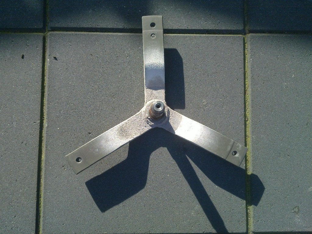 Stalen trommelkruis Miele wasmachine, Ophalen