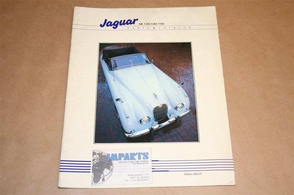 Jaguar XK 120-140-150 Parts Catalog, Ophalen of Verzenden