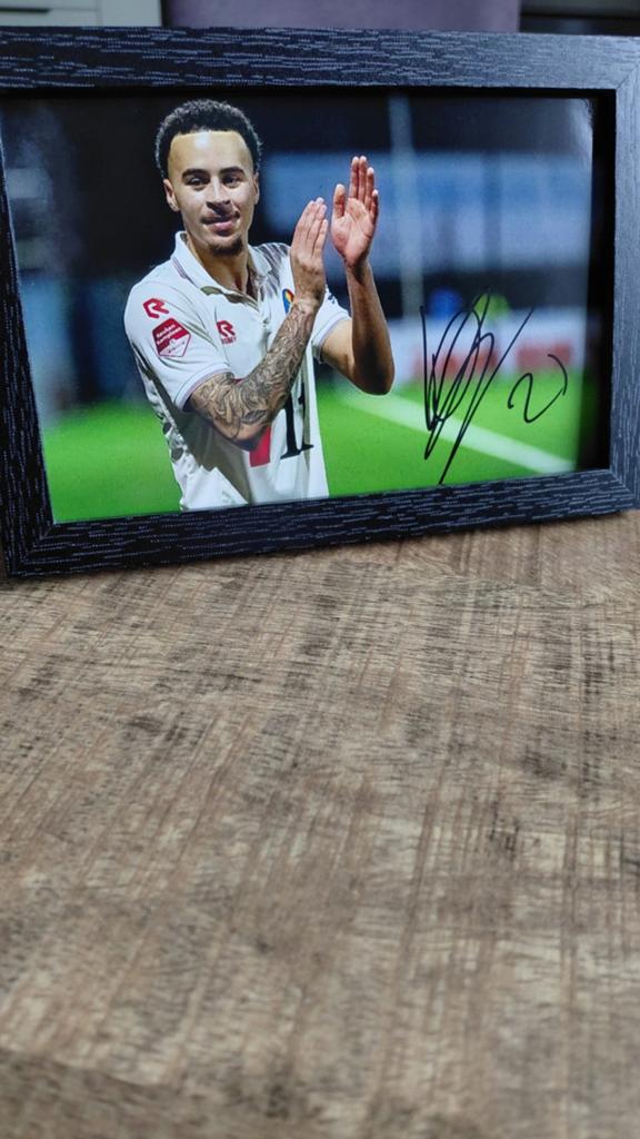 Gesigneerde Devon Koswal Telstar foto, Verzamelen, Sportartikelen en Voetbal, Ophalen of Verzenden