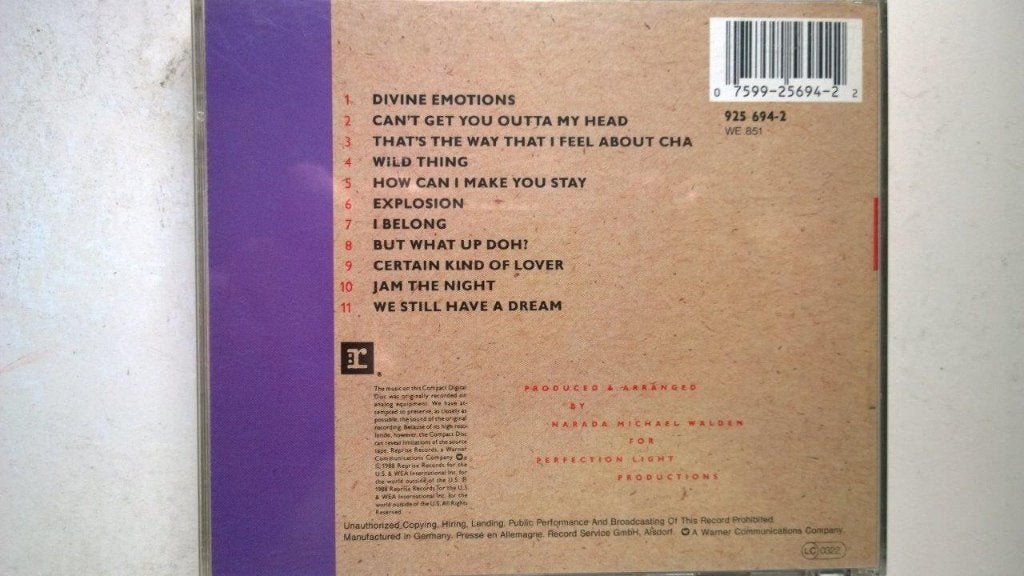 Narada Michael Walden - Divine Emotion (Album), Ophalen of Verzenden, Zo goed als nieuw, Soul, Album