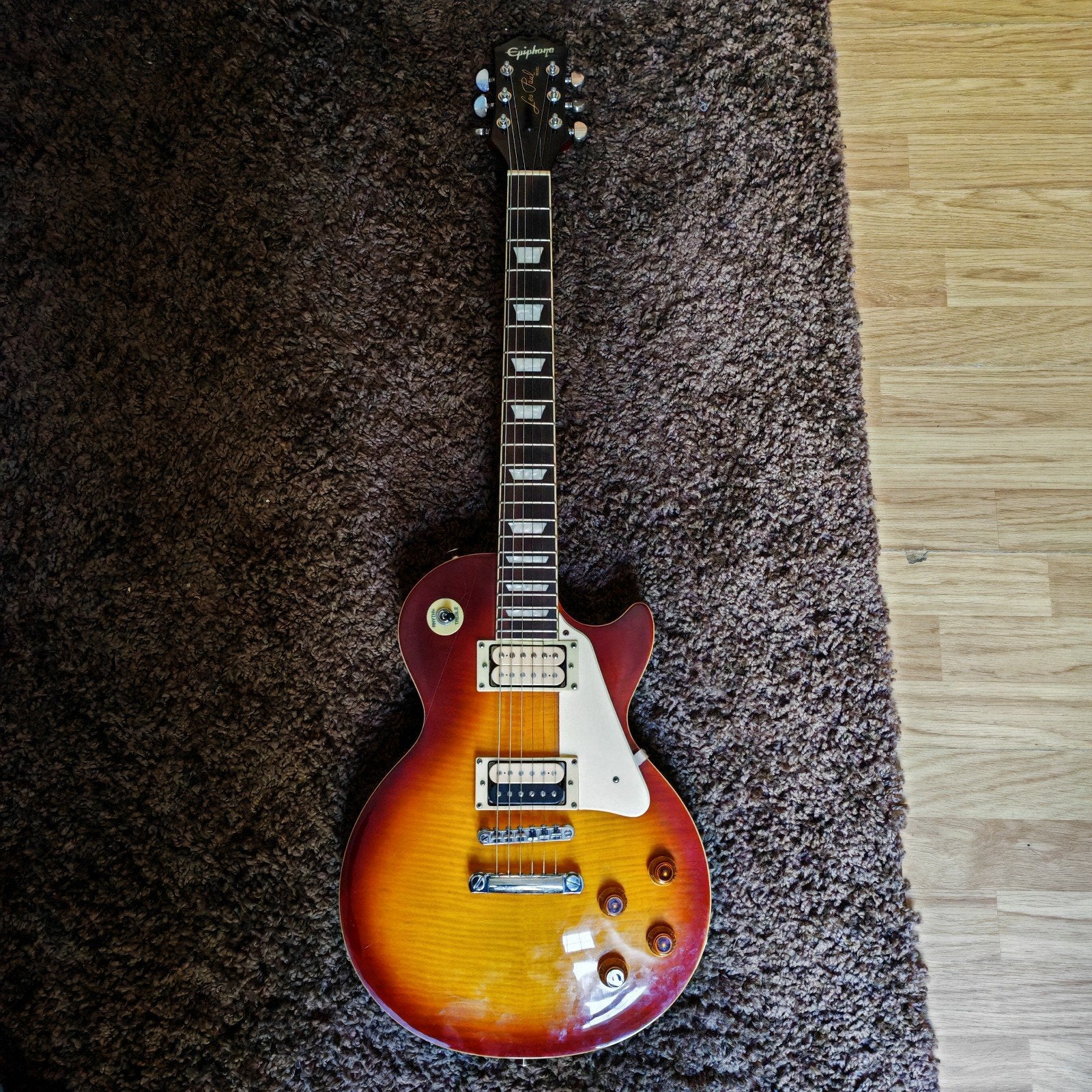 Epiphone Les Paul met DiMarzio Pickups, Ophalen, Gebruikt, Solid body, Epiphone