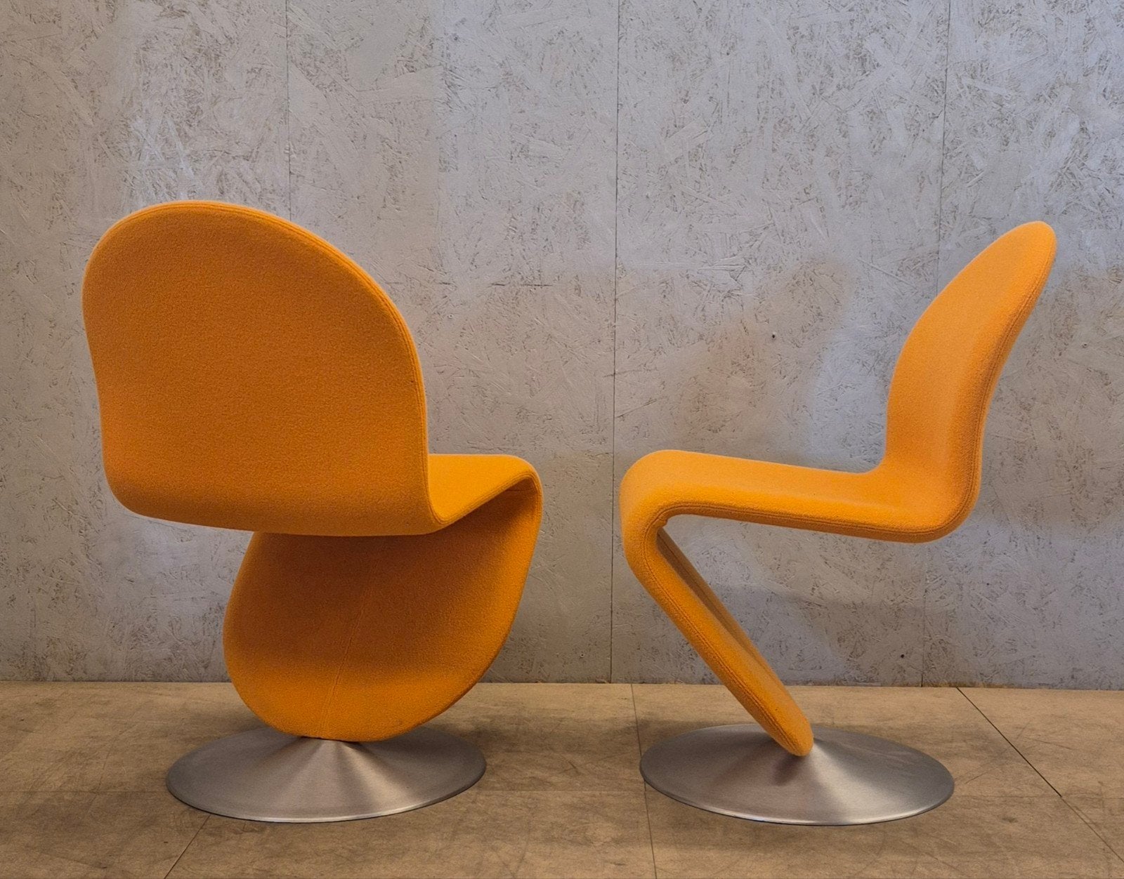 Verpan stoelen 1-2-3 Verner Panton Design Stoelen, Ophalen, Verpan, Twee, Overige kleuren