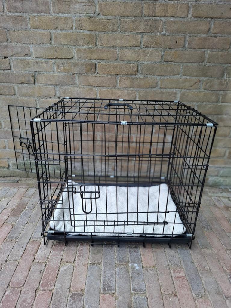Hondenbench voor kleine honden, Dieren en Toebehoren, Ophalen, Minder dan 75 cm, Minder dan 65 cm
