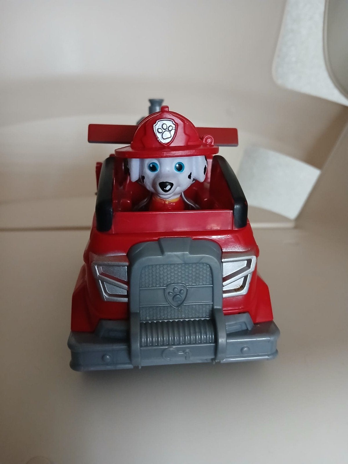 Paw Patrol auto met poppetje Marshall., Ophalen of Verzenden, Gebruikt