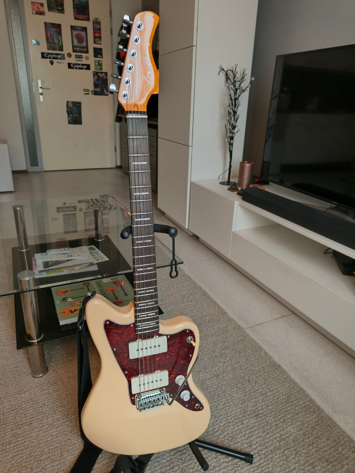 Sire Larry Carlton J3 Jazzmaster Vintage White - Absolute Ni, Ophalen, Nieuw, Solid body, Overige merken