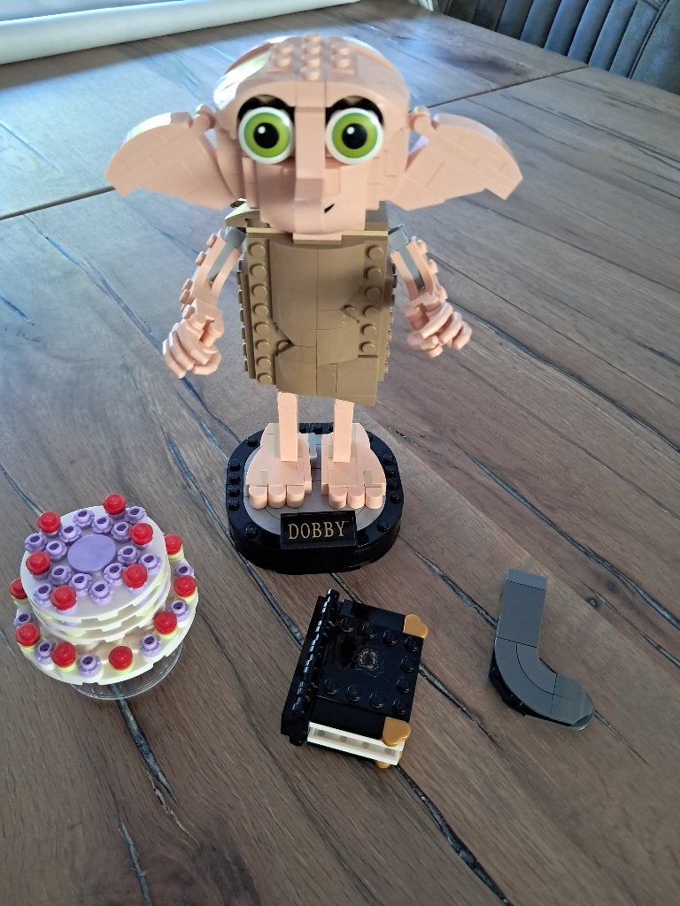 Lego - Harry Potter 76421 - Dobby de Huiself - incl doos, Ophalen, Inclusief instructies, Lego, Harry Potter