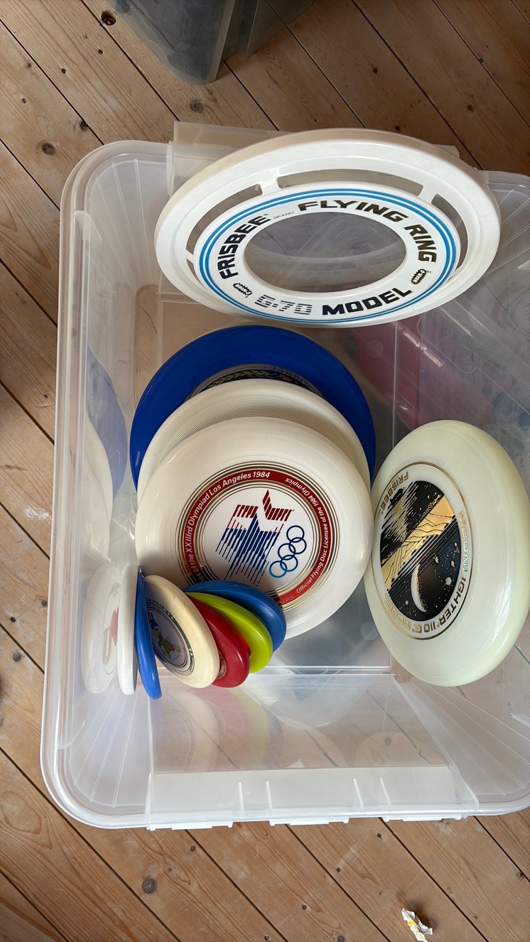 Wham O Vintage Frisbees mini frisbee voor de verzamelaar, Ophalen, Zo goed als nieuw